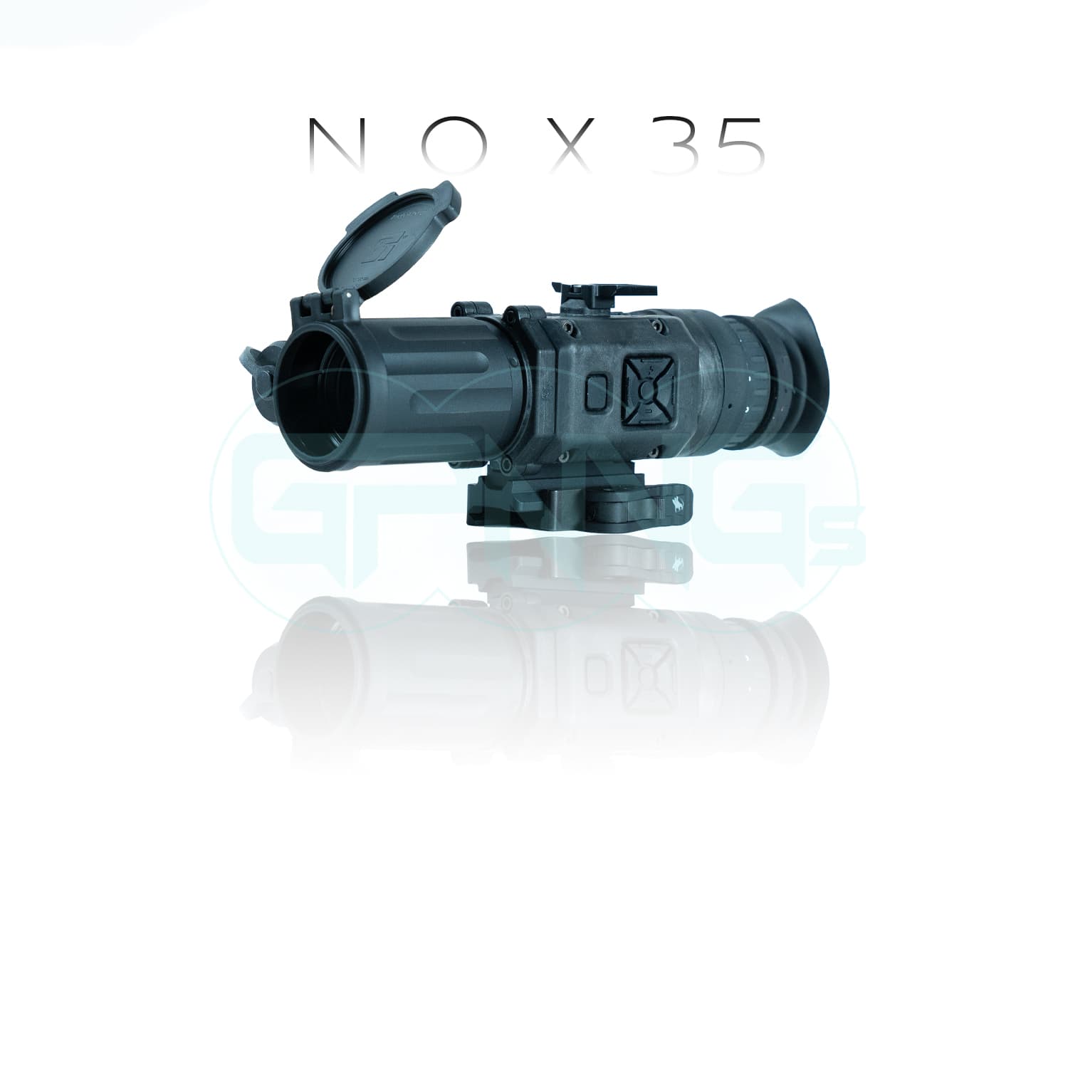 N-Vision Optics NOX 640x480 Resolution 60hz 12 um 35mm Lens Thermal Monocular NOX35