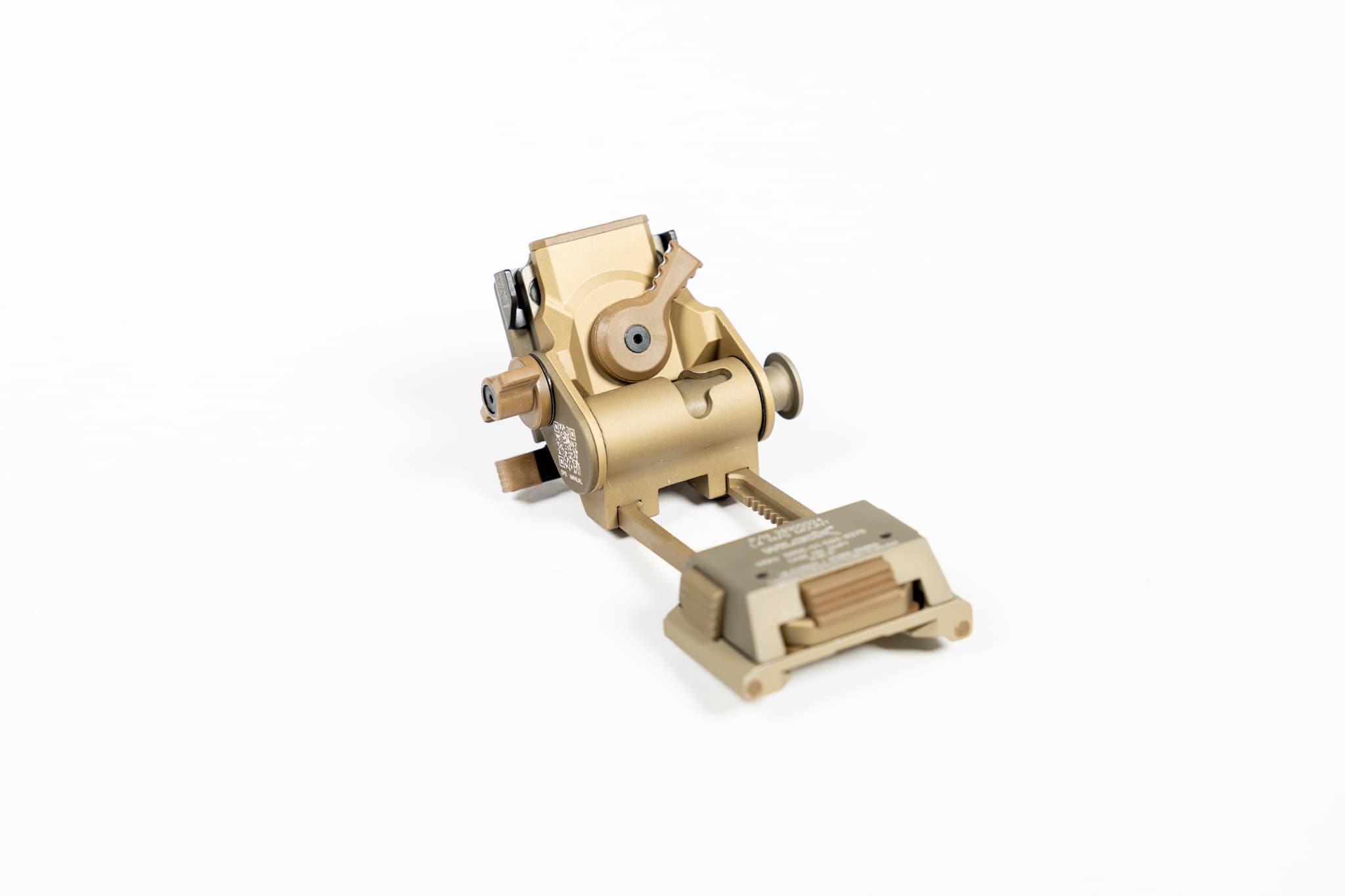 Wilcox L4 G24 Mount with Low Profile Breakaway Base - FDE/BLK/COYOTE