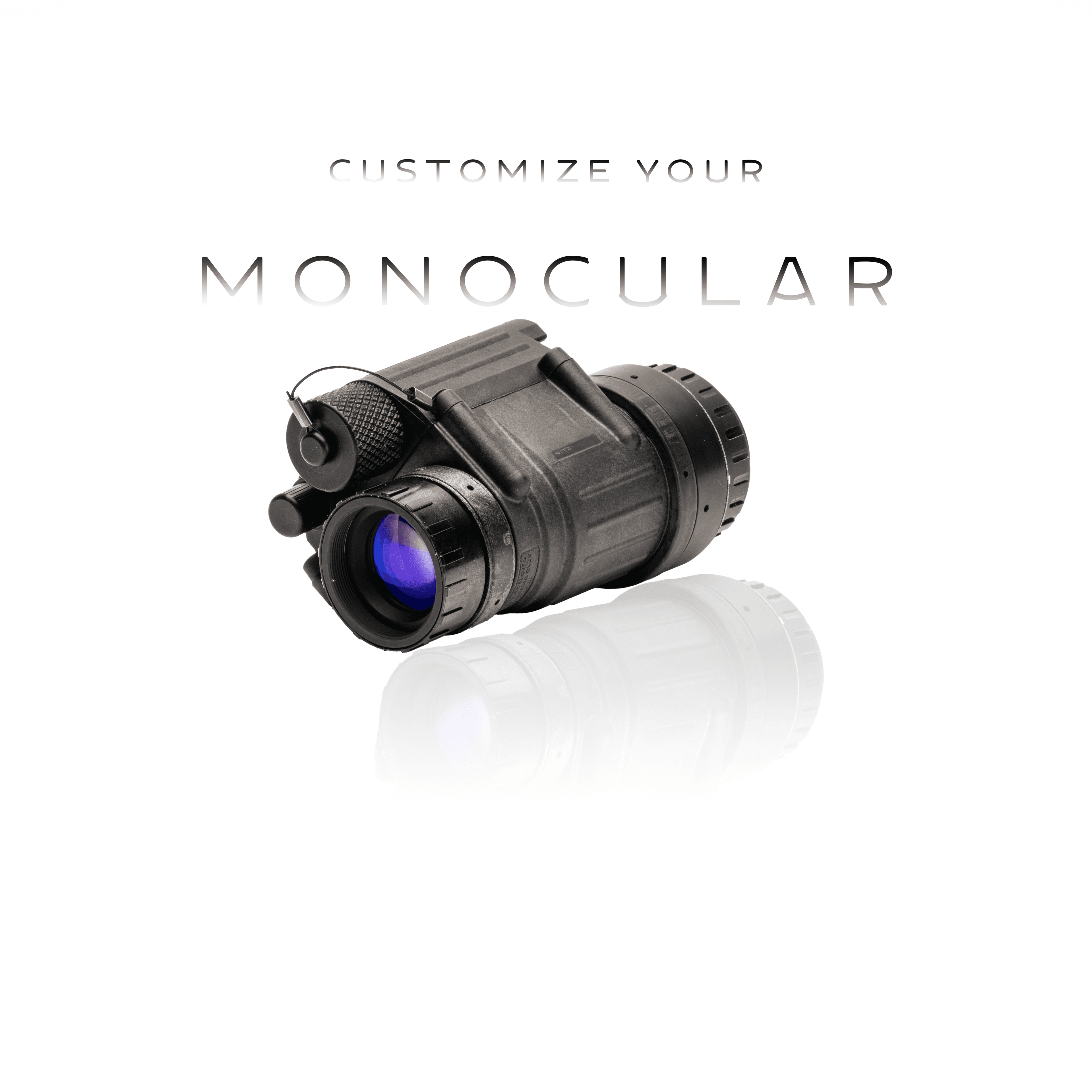 In Stock Night Vision Mono Builder - White Phosphor