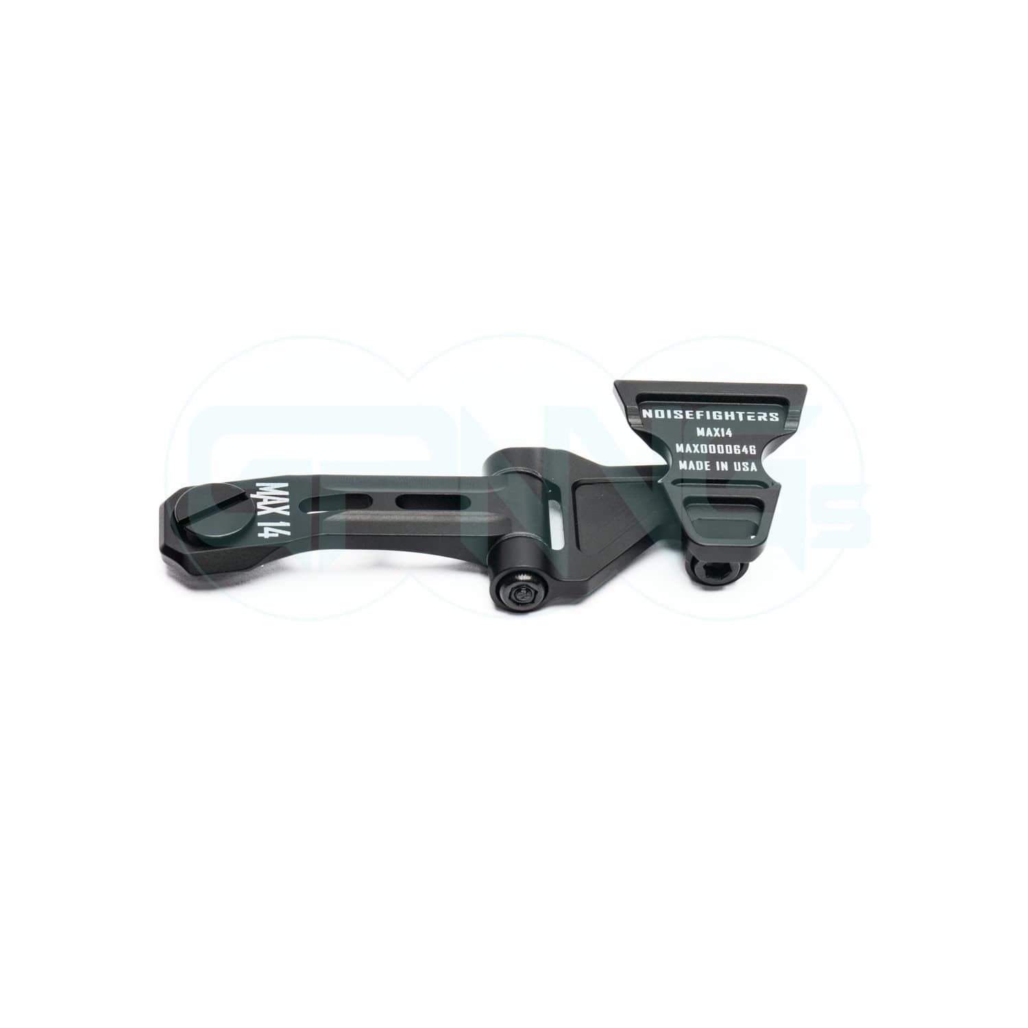 Noisefighters MAX14 | 1 oz All-Metal Night Vision J-Arm with Rotating Knuckle