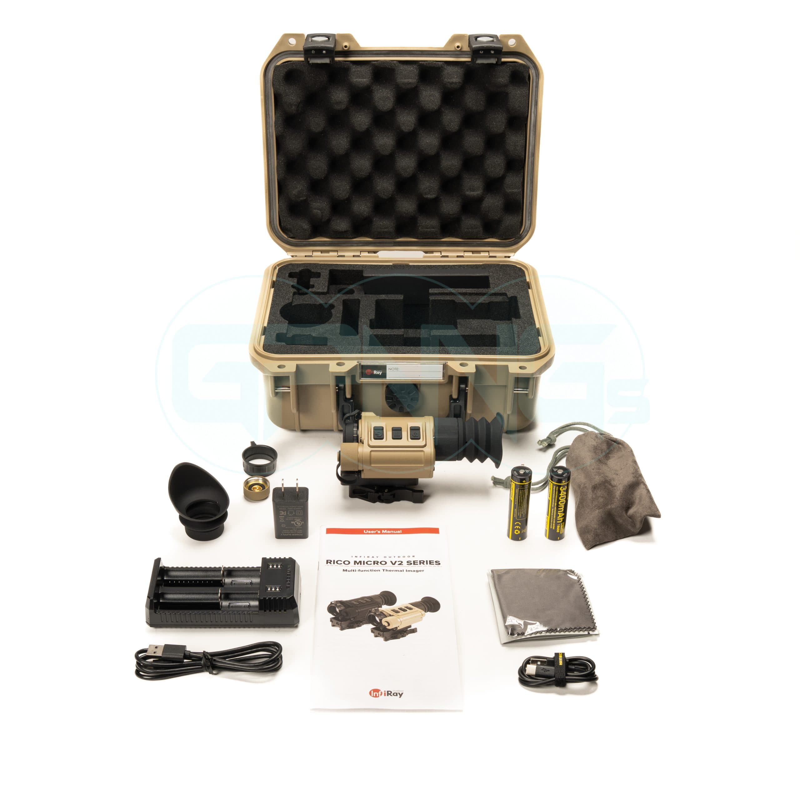 iRayUSA RH25 V2 RICO Micro 1x25mm 640x480 Thermal Weapon Sight