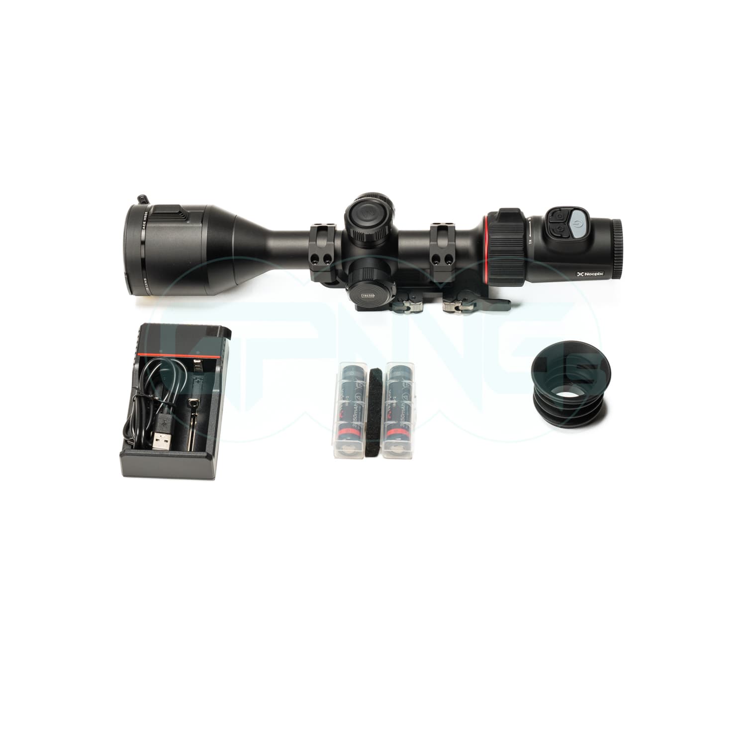 Nocpix ACE H50R Thermal Optic with Ocular Magnifier 3X 640x512 50mm LRF