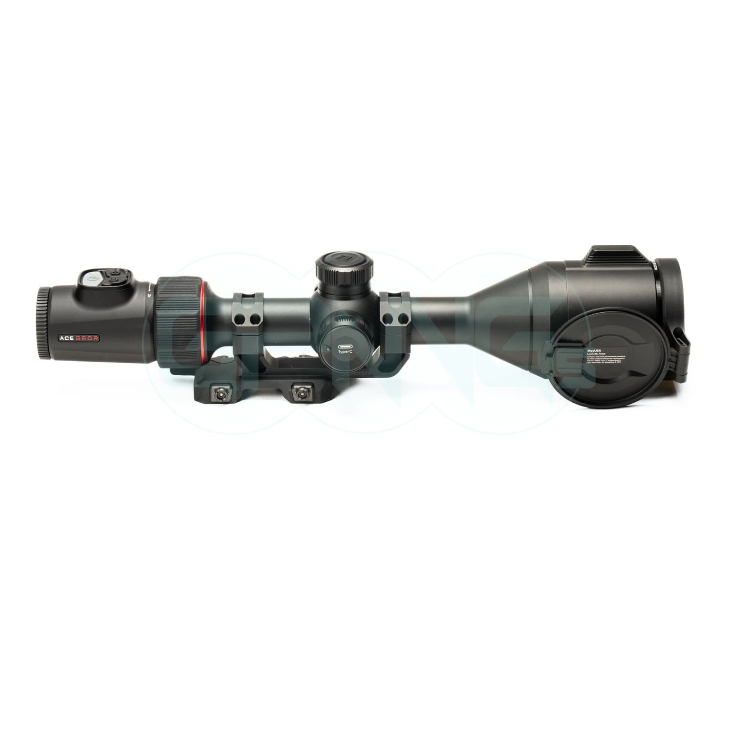 Nocpix ACE S60R Thermal Weapon Sight with Ocular Magnifier 2X 1280x1024 60mm LRF