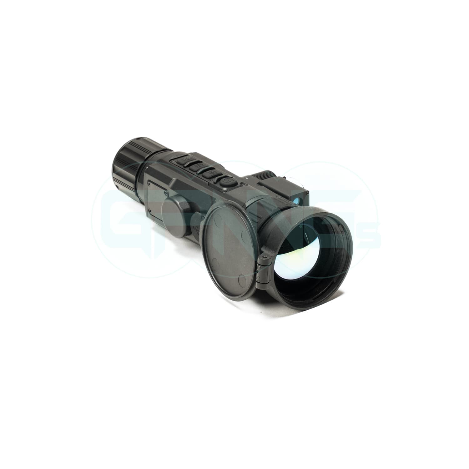 DNT Optics Hydra LRF HS650R Multi-Function Thermal Scope with Laser Rangefinder and Ballistics Calculator – Standalone Scope, Clip-On, Handheld Monocular – 640×512 50mm