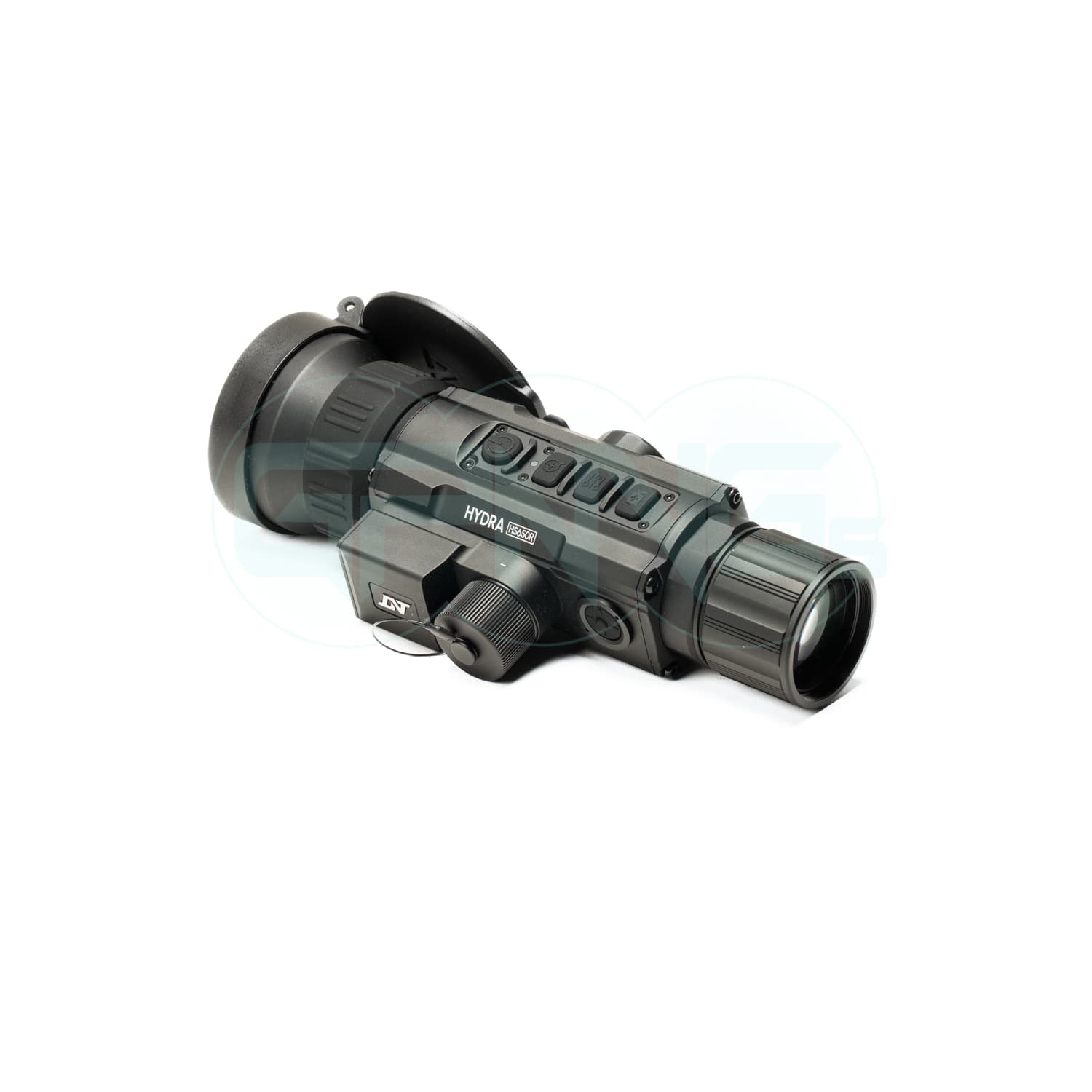 DNT Optics Hydra LRF HS650R Multi-Function Thermal Scope with Laser Rangefinder and Ballistics Calculator – Standalone Scope, Clip-On, Handheld Monocular – 640×512 50mm