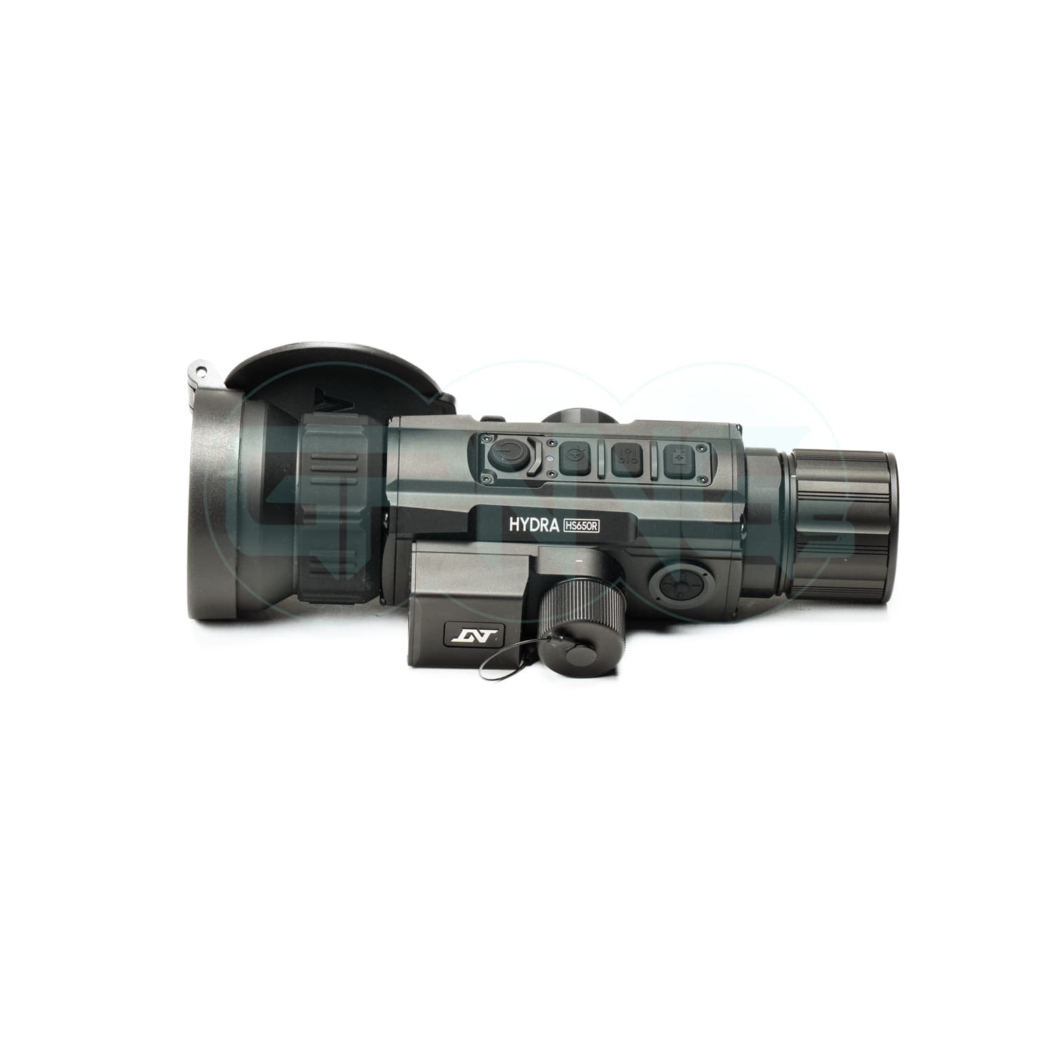 DNT Optics Hydra LRF HS650R Multi-Function Thermal Scope with Laser Rangefinder and Ballistics Calculator – Standalone Scope, Clip-On, Handheld Monocular – 640×512 50mm