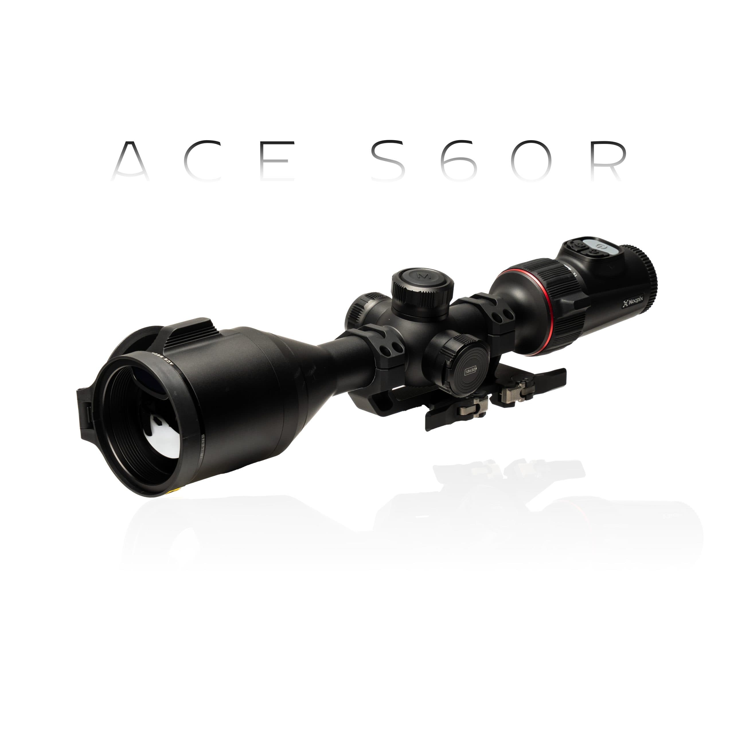 Nocpix ACE S60R Thermal Weapon Sight with Ocular Magnifier 2X 1280x1024 60mm LRF