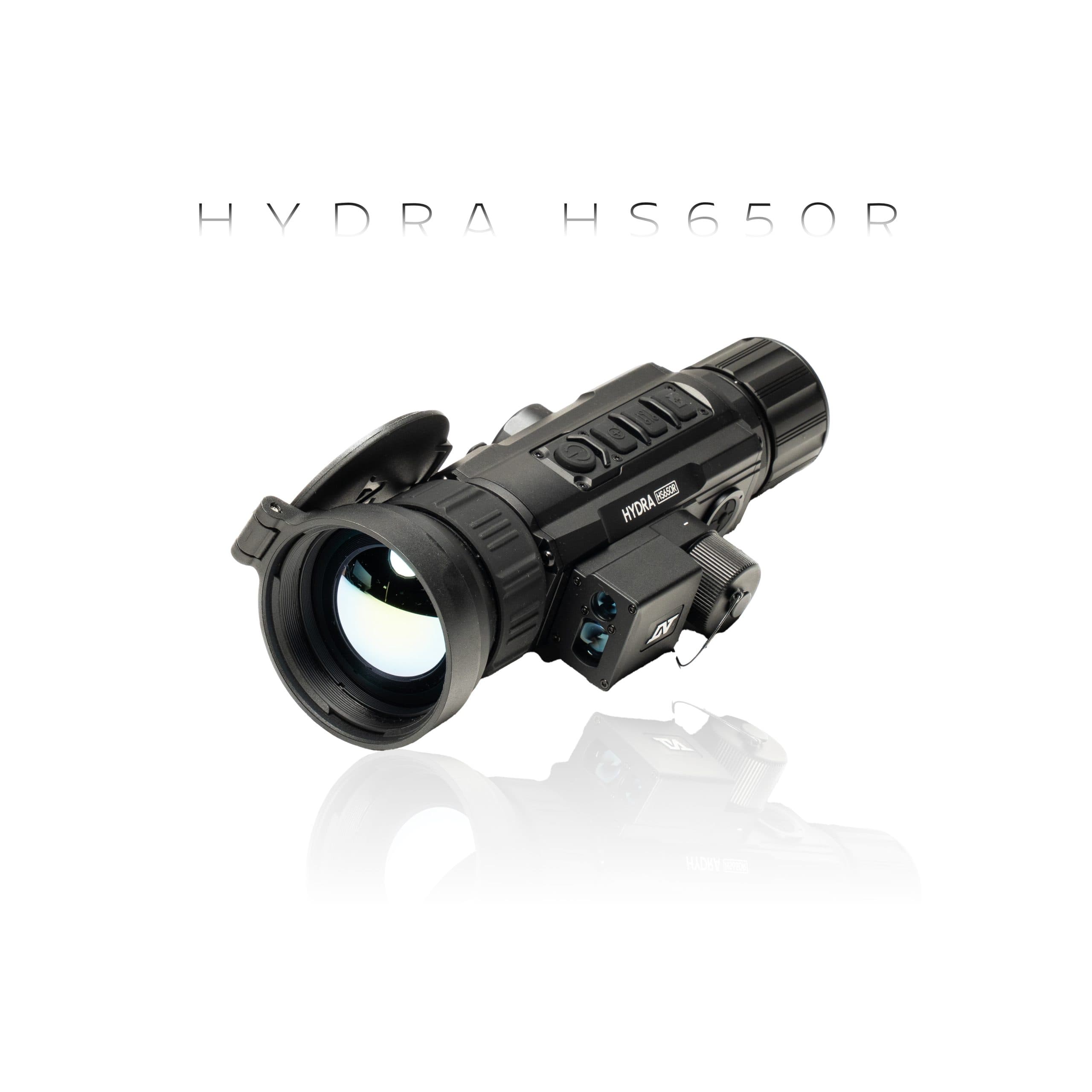 DNT Optics Hydra LRF HS650R Multi-Function Thermal Scope with Laser Rangefinder and Ballistics Calculator – Standalone Scope, Clip-On, Handheld Monocular – 640×512 50mm