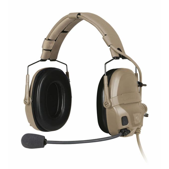 Ops-Core AMP Communication Headset -Fixed Downlead