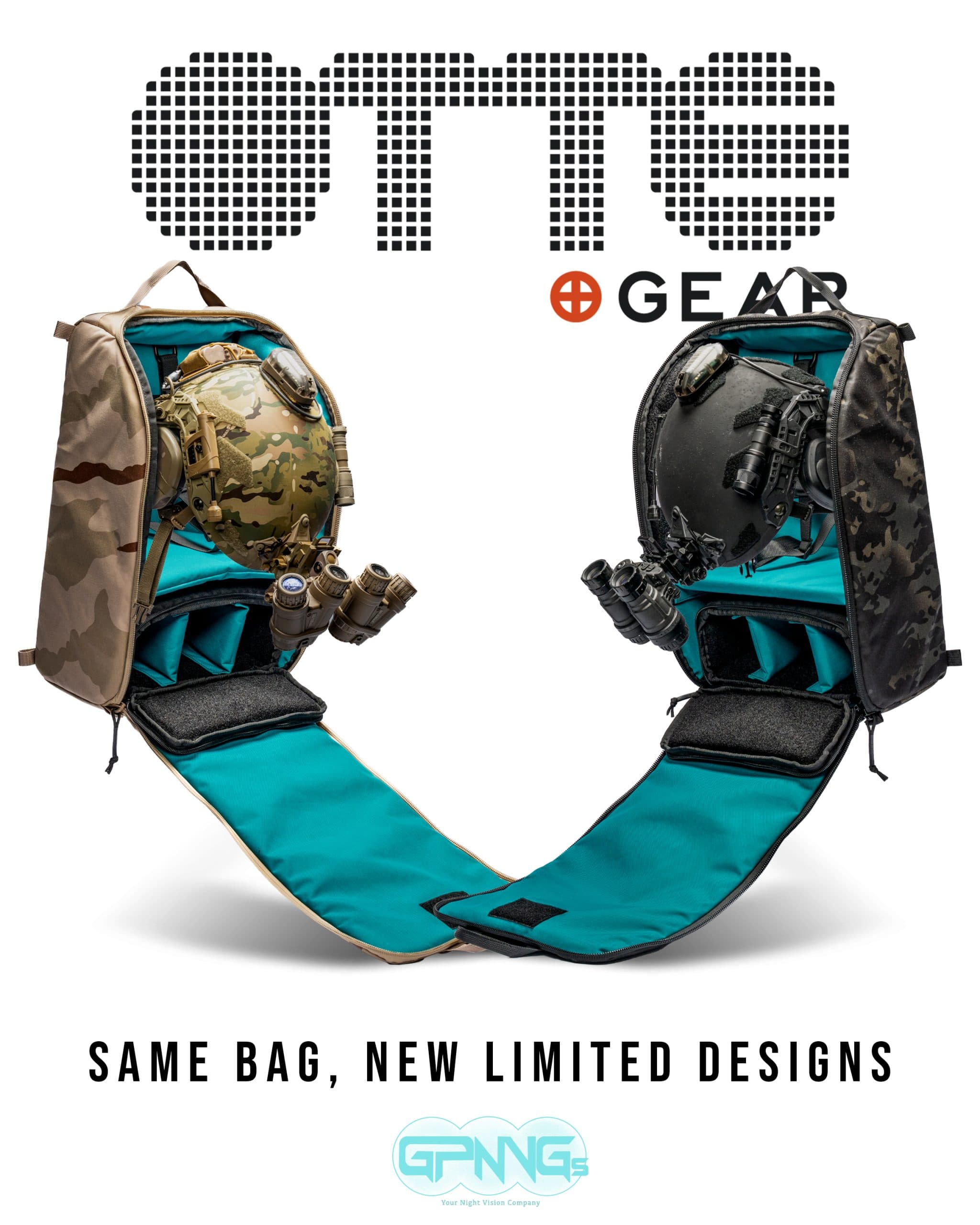 LIMITED EDITION Otte Gear V2 OG Helmet Bag w/ Nods Box