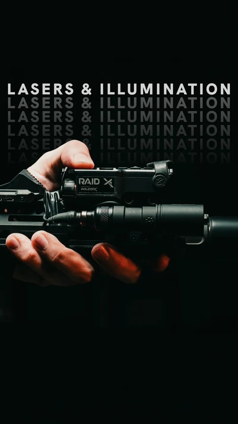 Laser and IR illumination aiming device