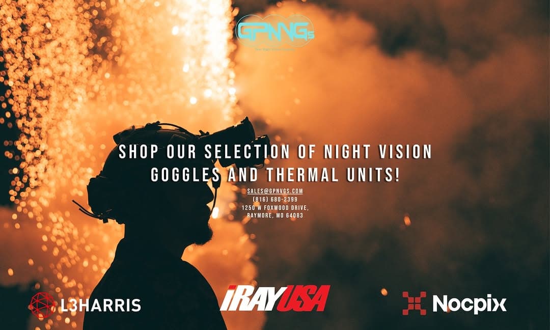GPNVGs company spotlight featuring IPNVG-18 quad-tube night vision goggles