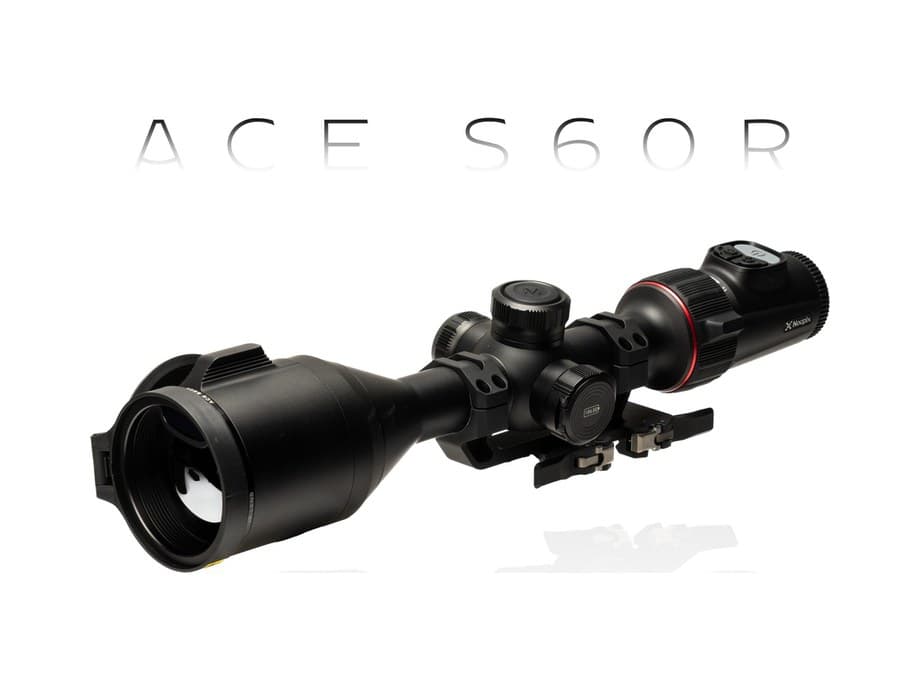 Nocpix ACE S60R Thermal Weapon Sight with Ocular Magnifier 2X 1280×1024 60mm LRF