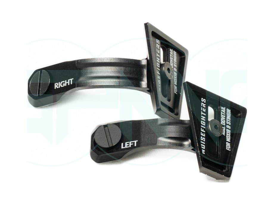 Noisefighters Quick Detach Dovetail Arms with Fore/Aft Adjustability for PVS-14 monoculars