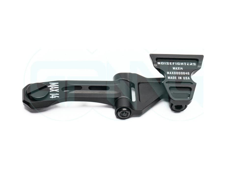 Noisefighters MAX14 | 1 oz All-Metal Night Vision J-Arm with Rotating Knuckle