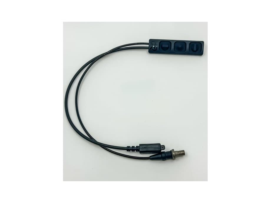 Wilcox Industries ERGOCTO Raid XE Dual Cable Programable Remote – Surefire + Raid XE 12″ Cables with Junction Box