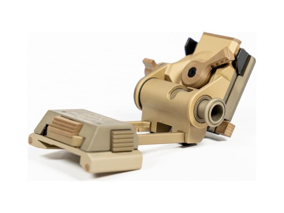 Wilcox L4 G24 Mount with Low Profile Breakaway Base – FDE/BLK/COYOTE