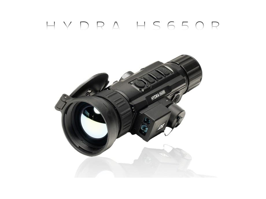 DNT Optics Hydra LRF HS650R Multi-Function Thermal Scope with Laser Rangefinder and Ballistics Calculator – Standalone Scope, Clip-On, Handheld Monocular – 640×512 50mm